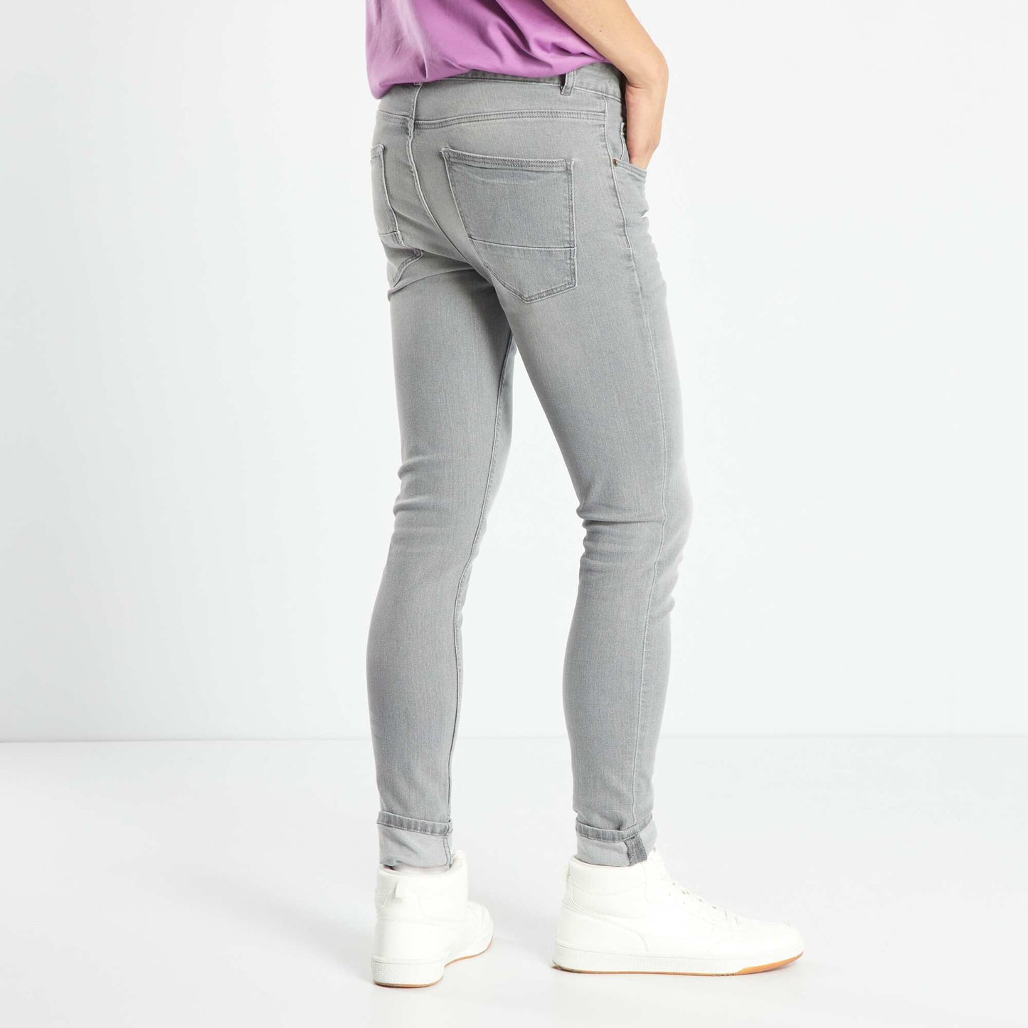 Jean skinny GRIS