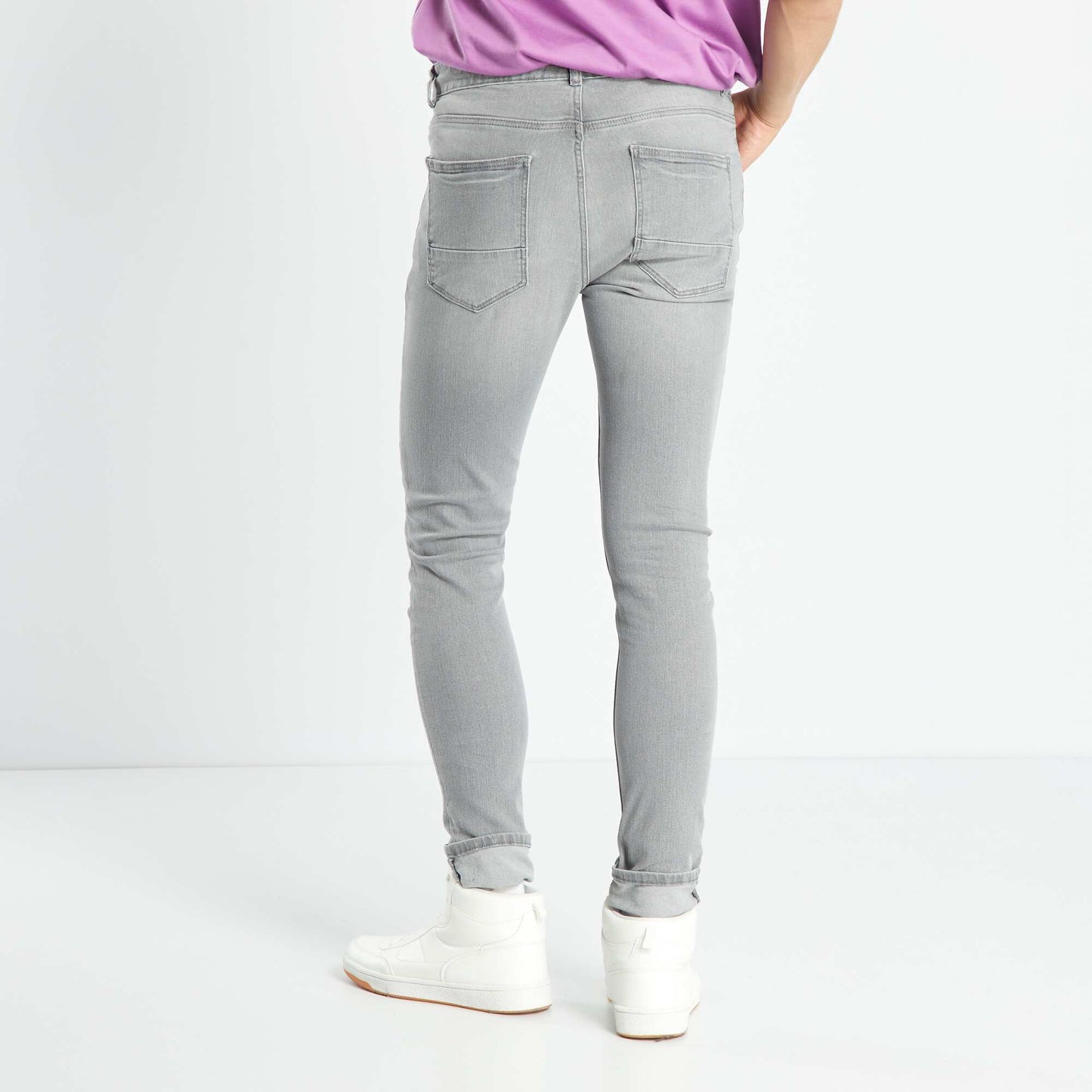 Jean skinny GRIS