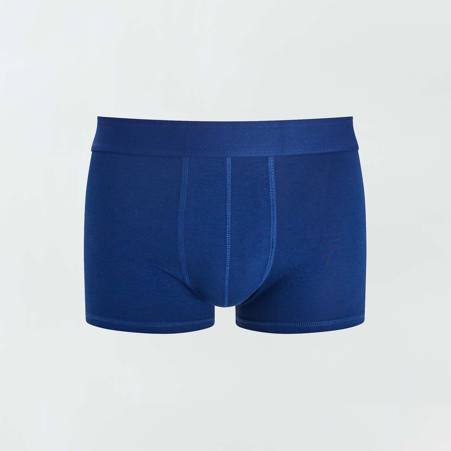 Pack de 3 boxers lisos AZUL/gris/rojo