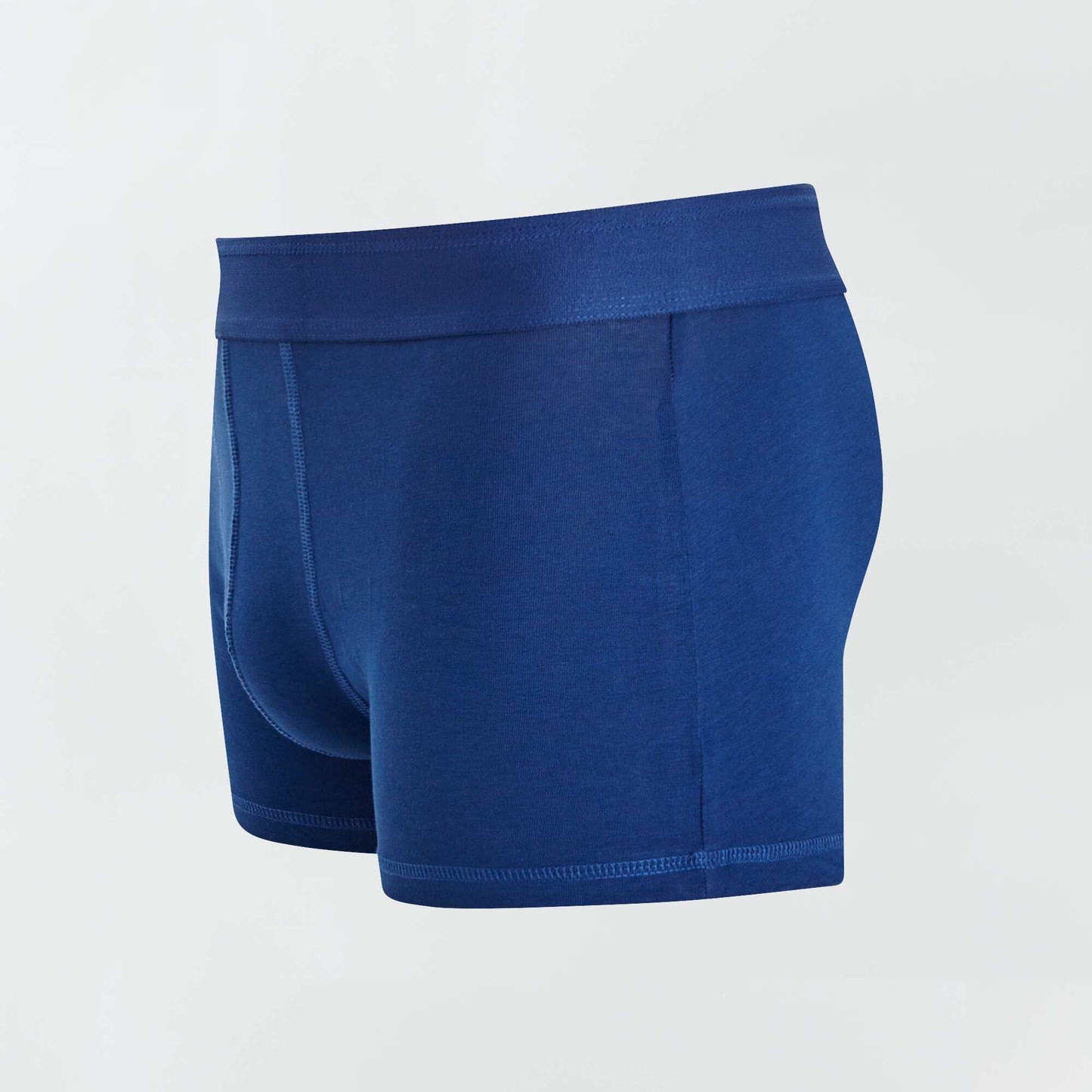 Pack de 3 boxers lisos AZUL/gris/rojo