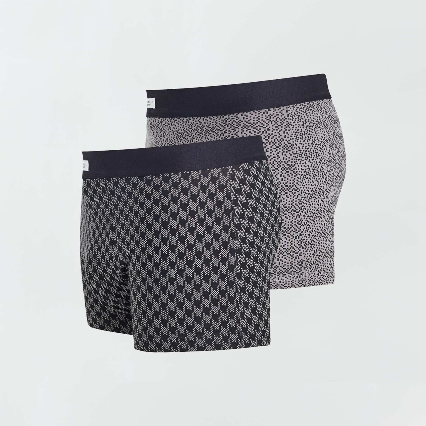 Pack de 3 boxers elásticos NEGRO