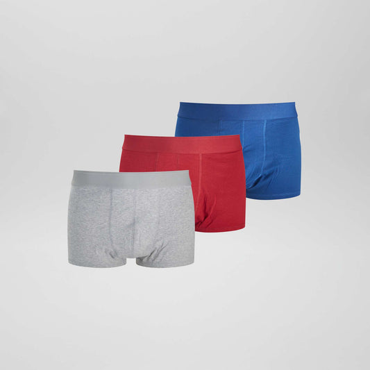 Pack de 3 boxers  size+ ROJO