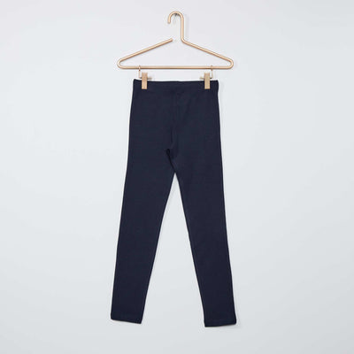Legging largo y elástico azul