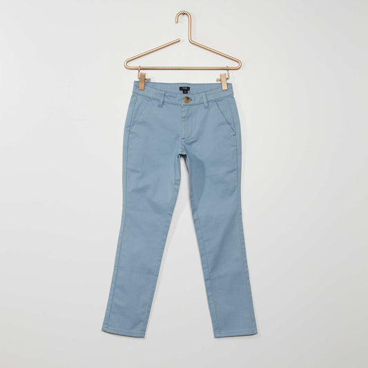 Pantalon chino azul denim