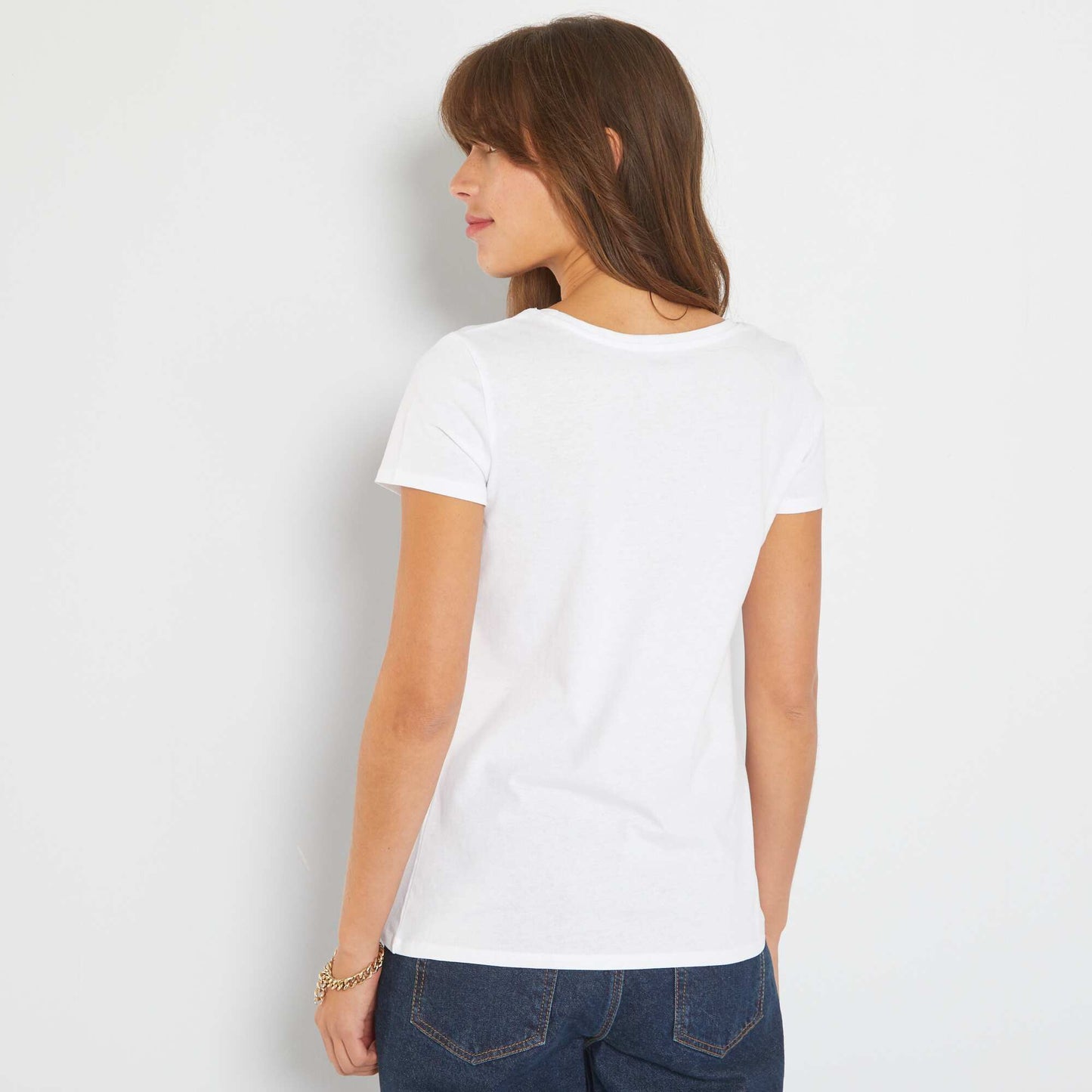 Camiseta básica blanco
