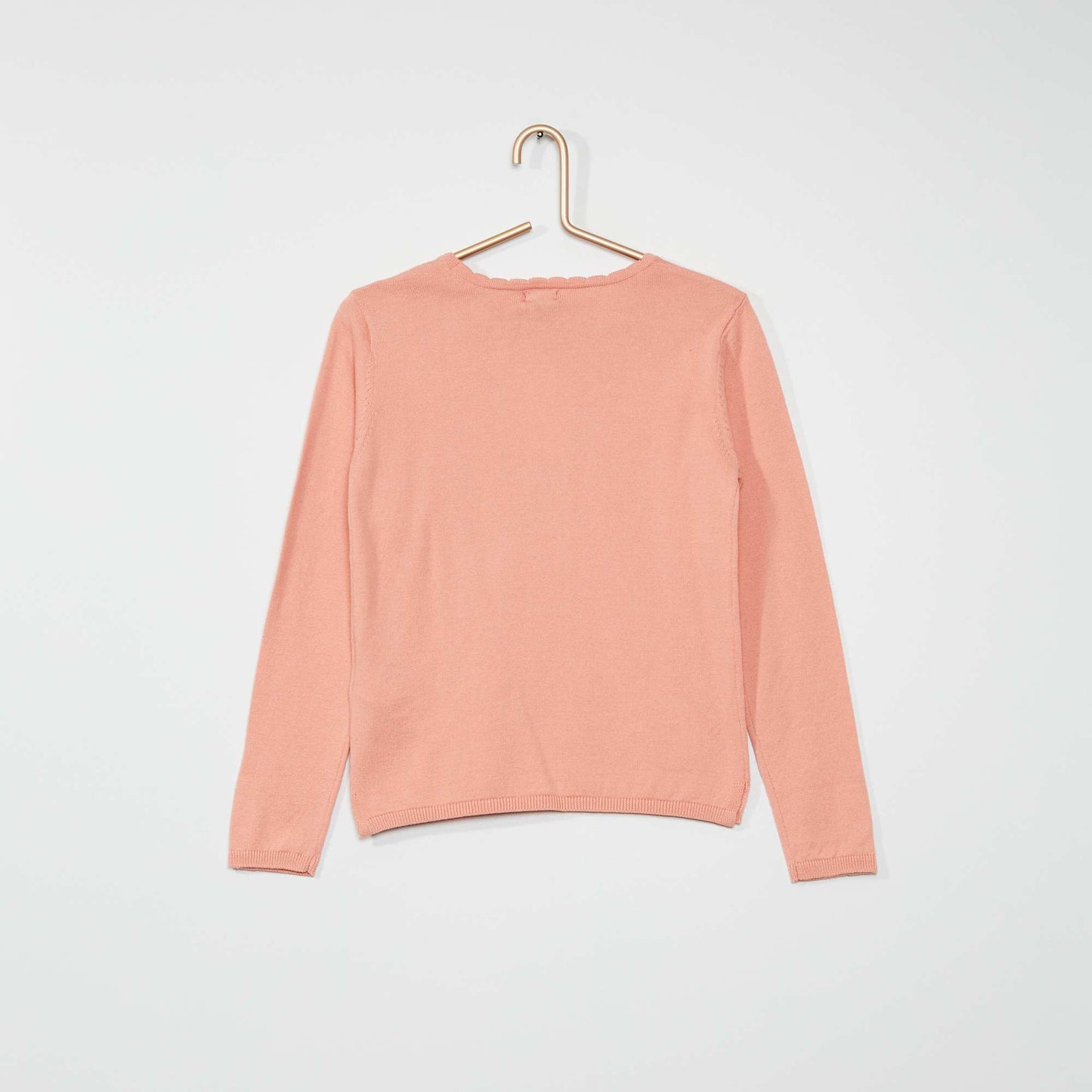 Sweater fino de algodón ROSA