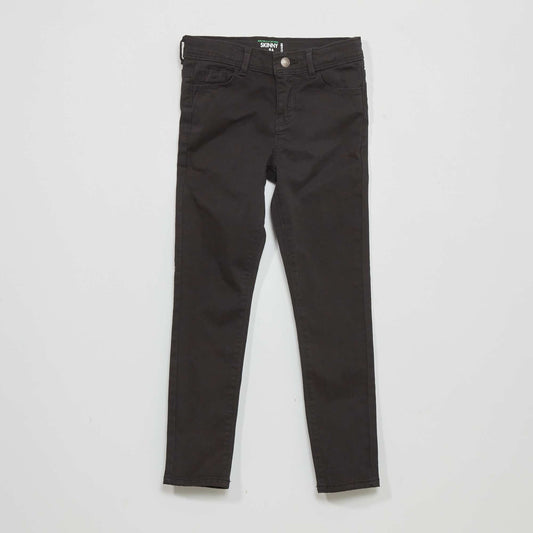 Pantalón skinny Negro