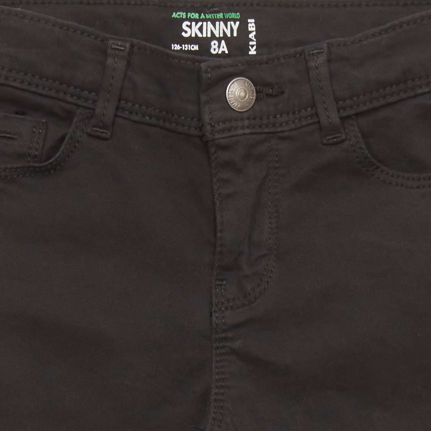 Pantalón skinny Negro