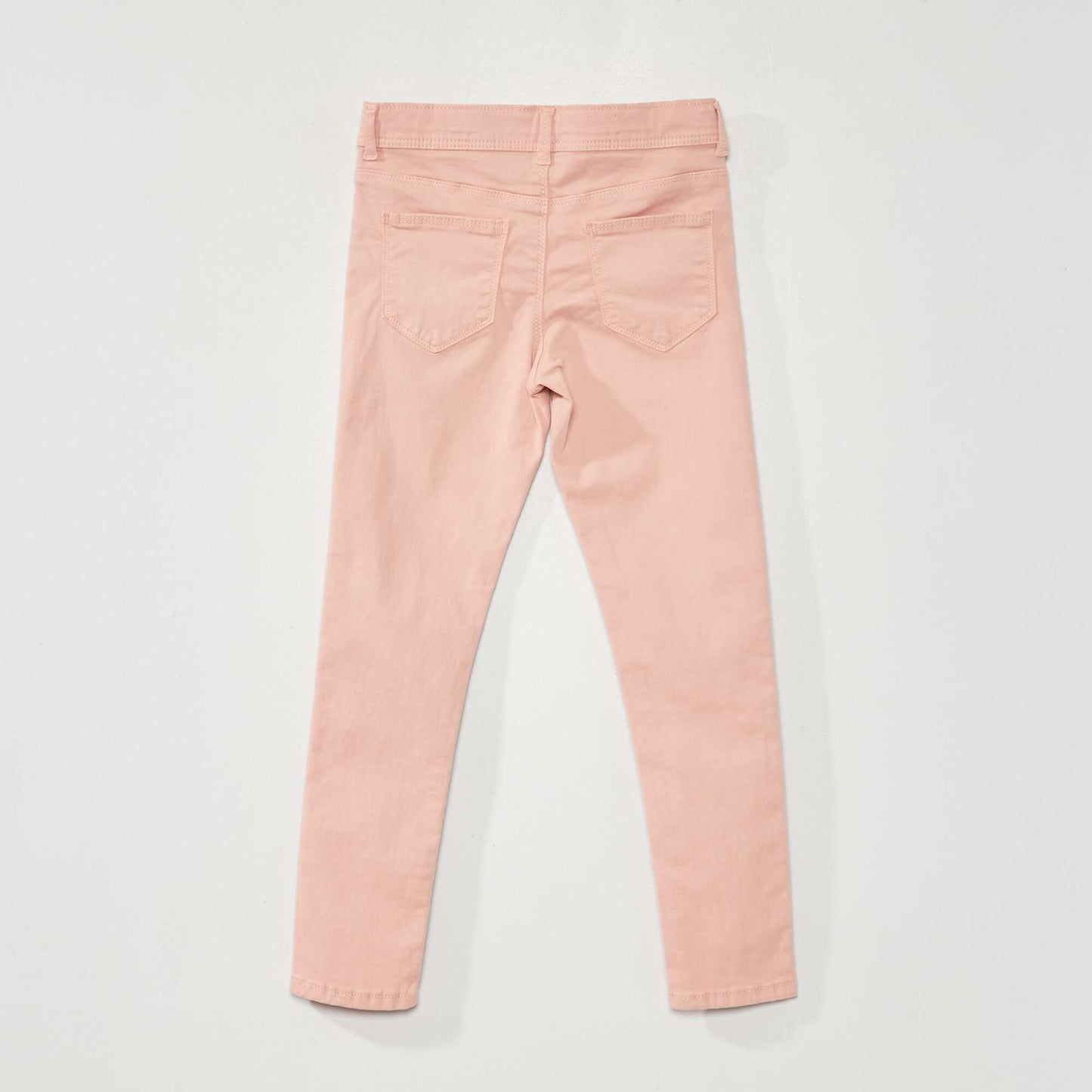 Pantalon skinny rosa