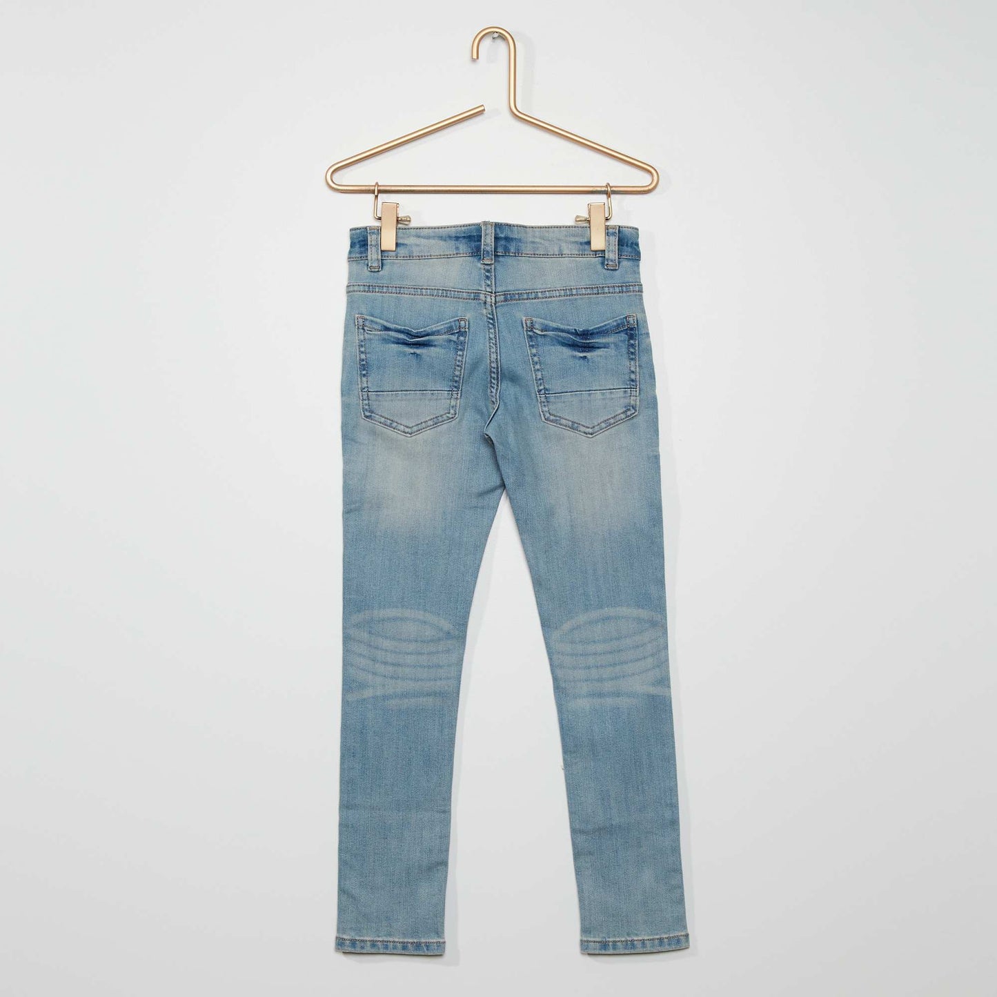 Jean skinny elástico resistente AZUL