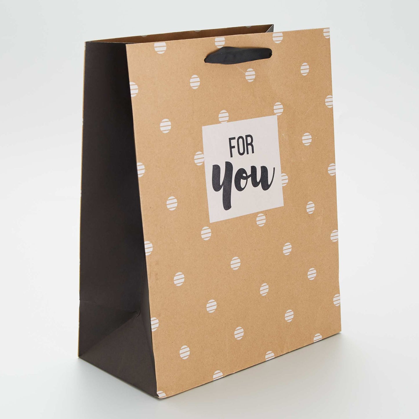 Bolsa de regalo 'For you' MARRON