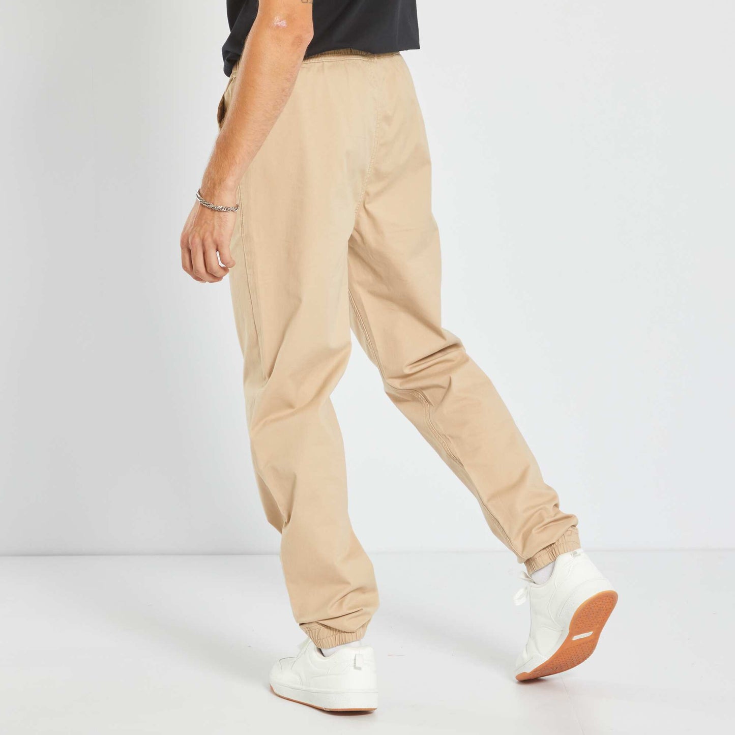 Pantalón tipo 'jogger' BEIGE