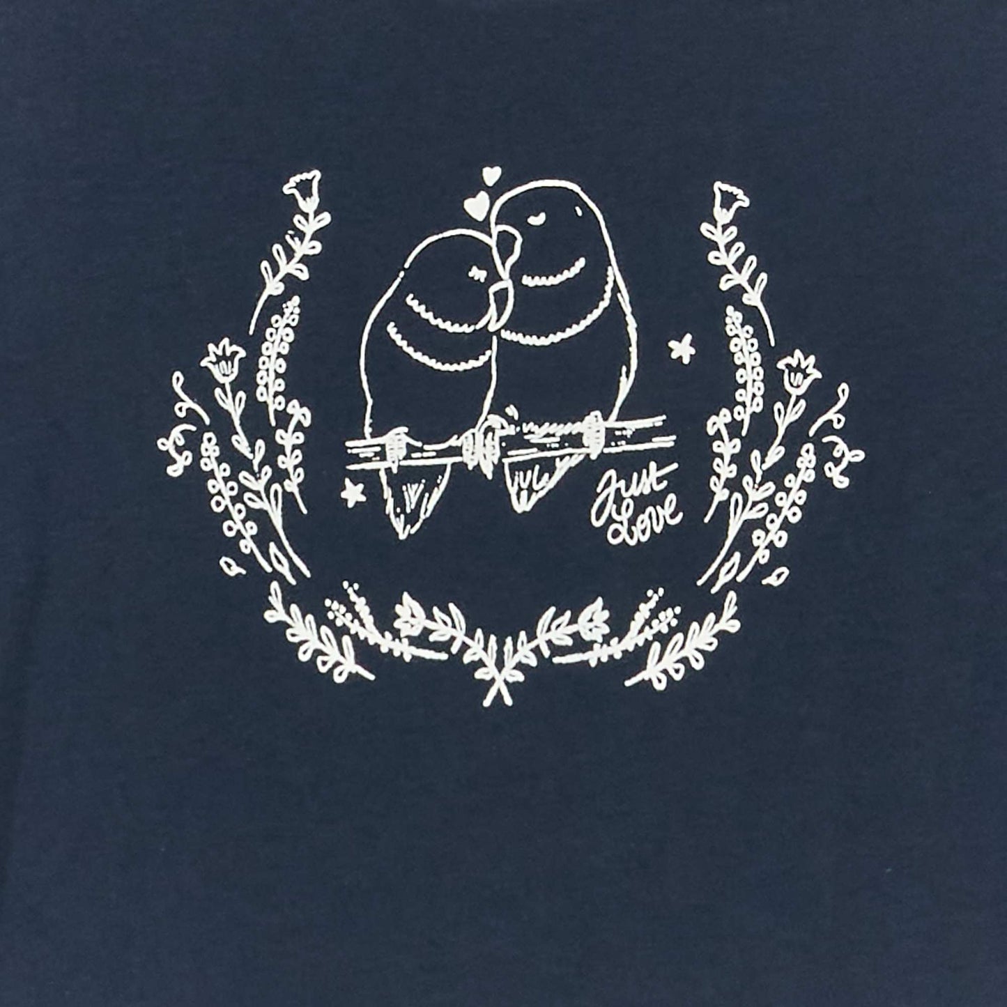 Camiseta estampada de algodón AZUL