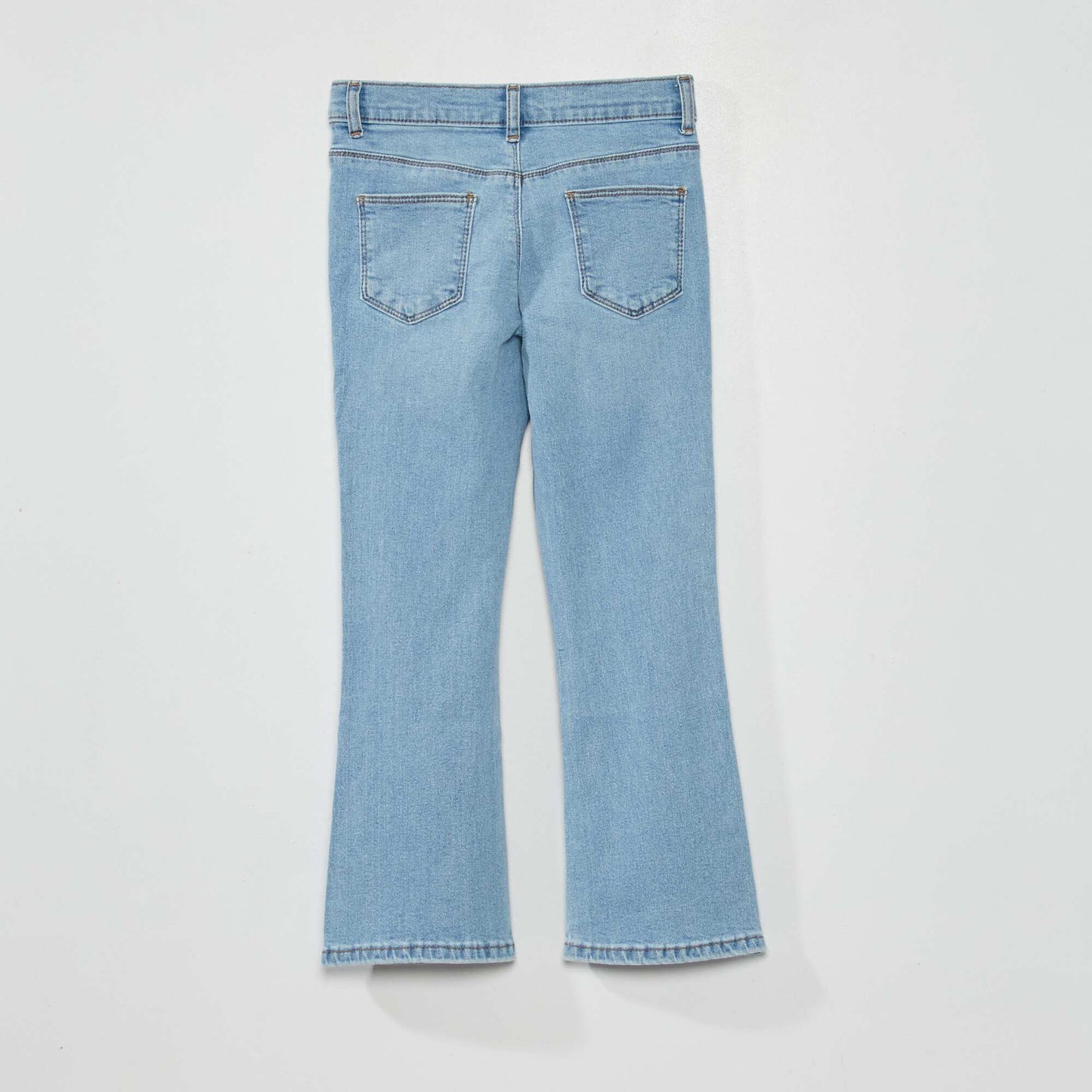 Pantalon jean flare elástico AZUL