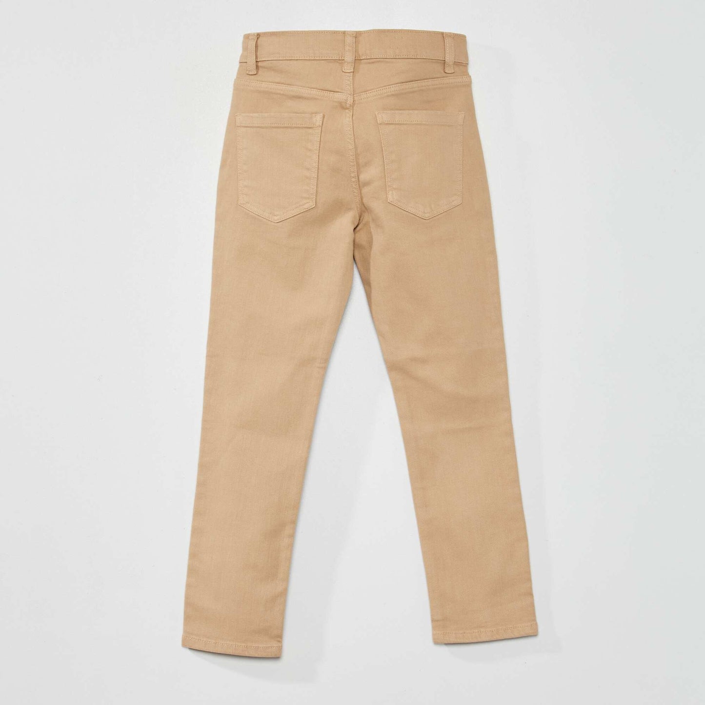 Jean slim con 5 bolsillos BEIGE