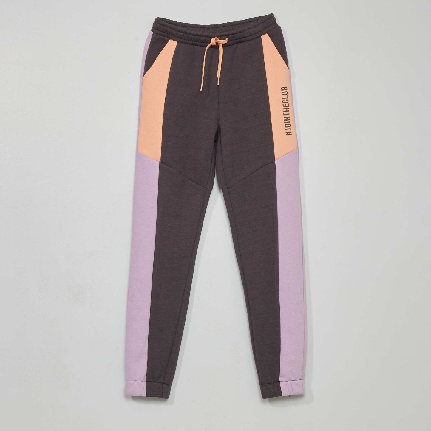 Pantalon de jogging colorblock ROSA