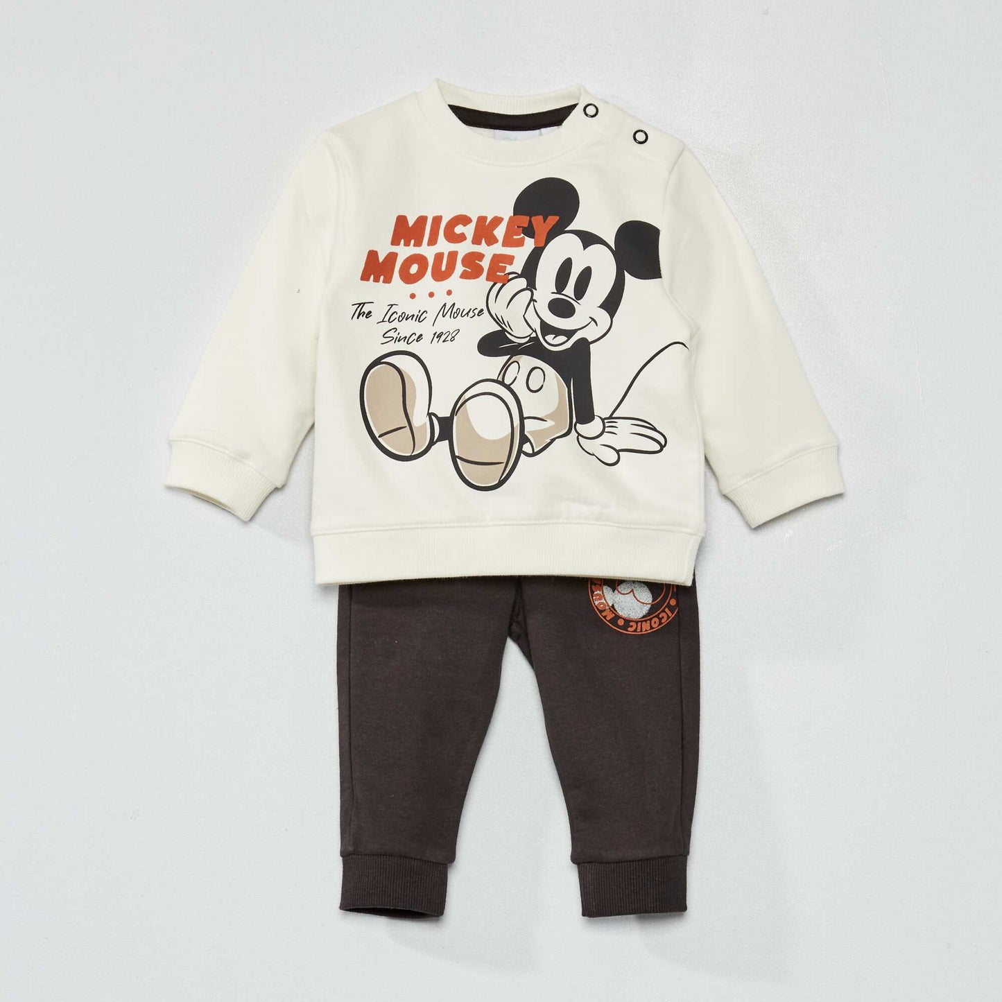 Conjunto buzo + Pantalon 'Mickey Mouse' BLANCO