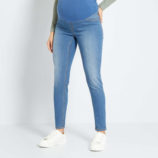 Jean skinny maternidad AZUL