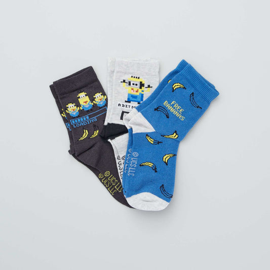 Pack de 5 pares de calcetines largos Los Minions © UCS LLC