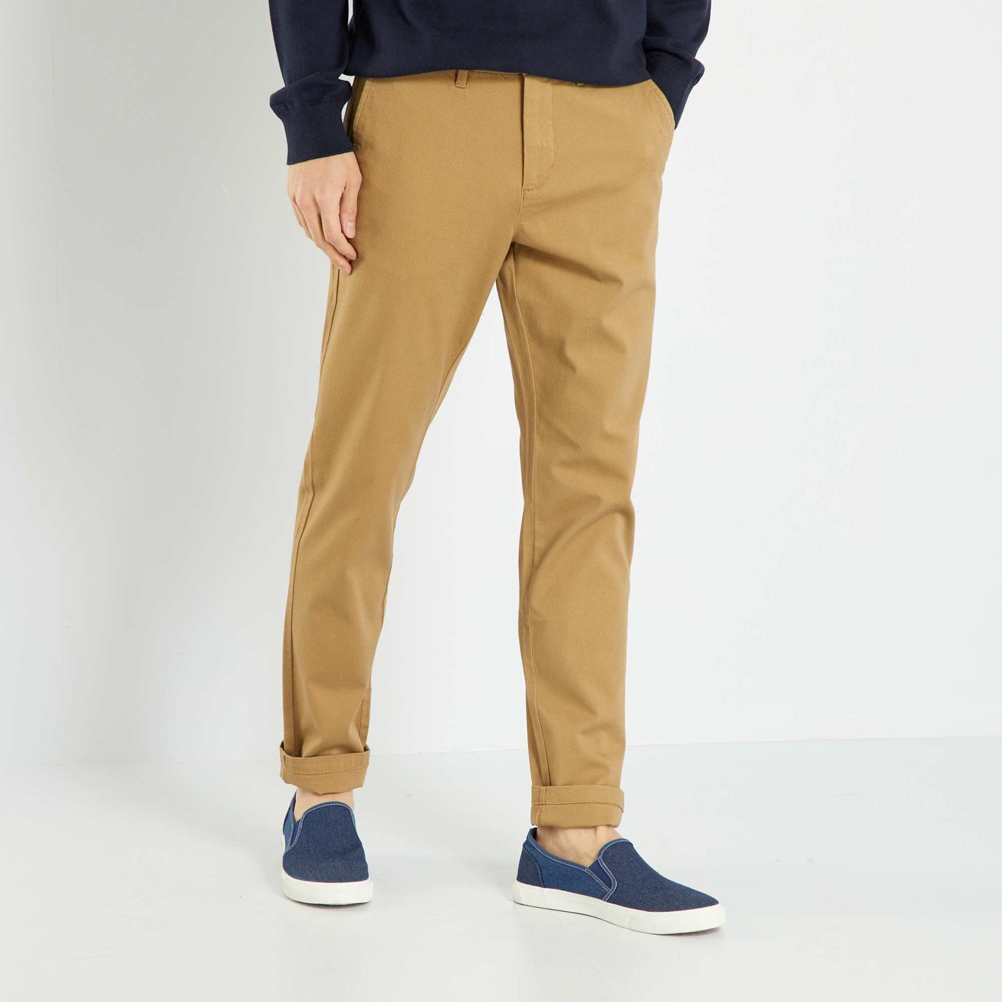 Pantalon chino BEIGE