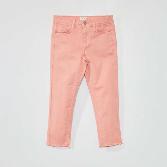 Pantalon slim elástico ROSA