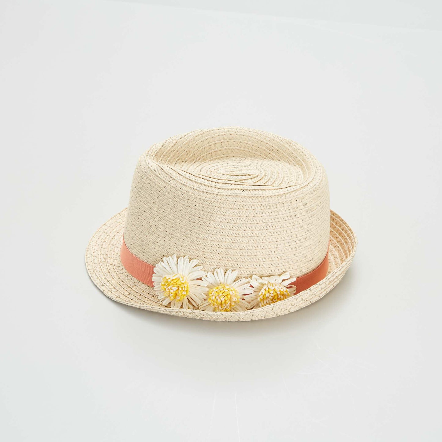 Sombrero de paja ROSA