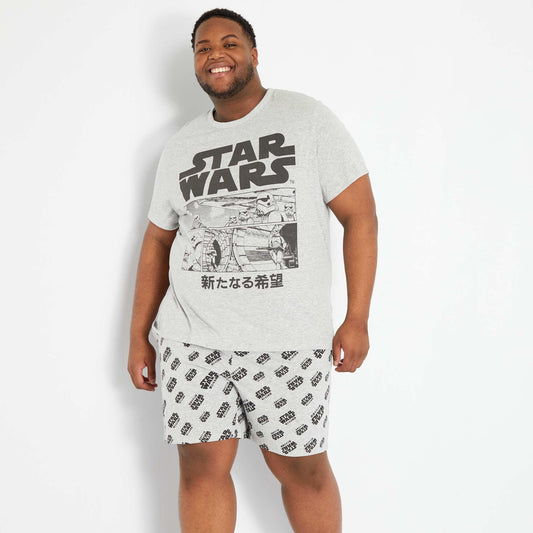 Pijama corto 'Star Wars' GRIS