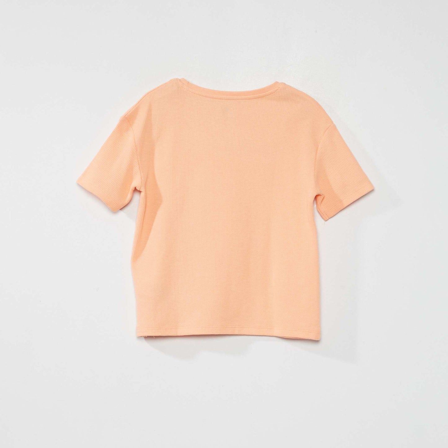 Camiseta de manga corta 'take it easy' NARANJA