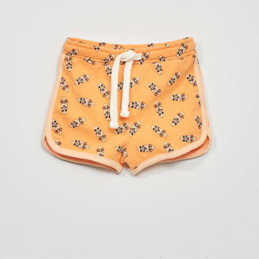 Short de chándal estampado 'Disney' NARANJA